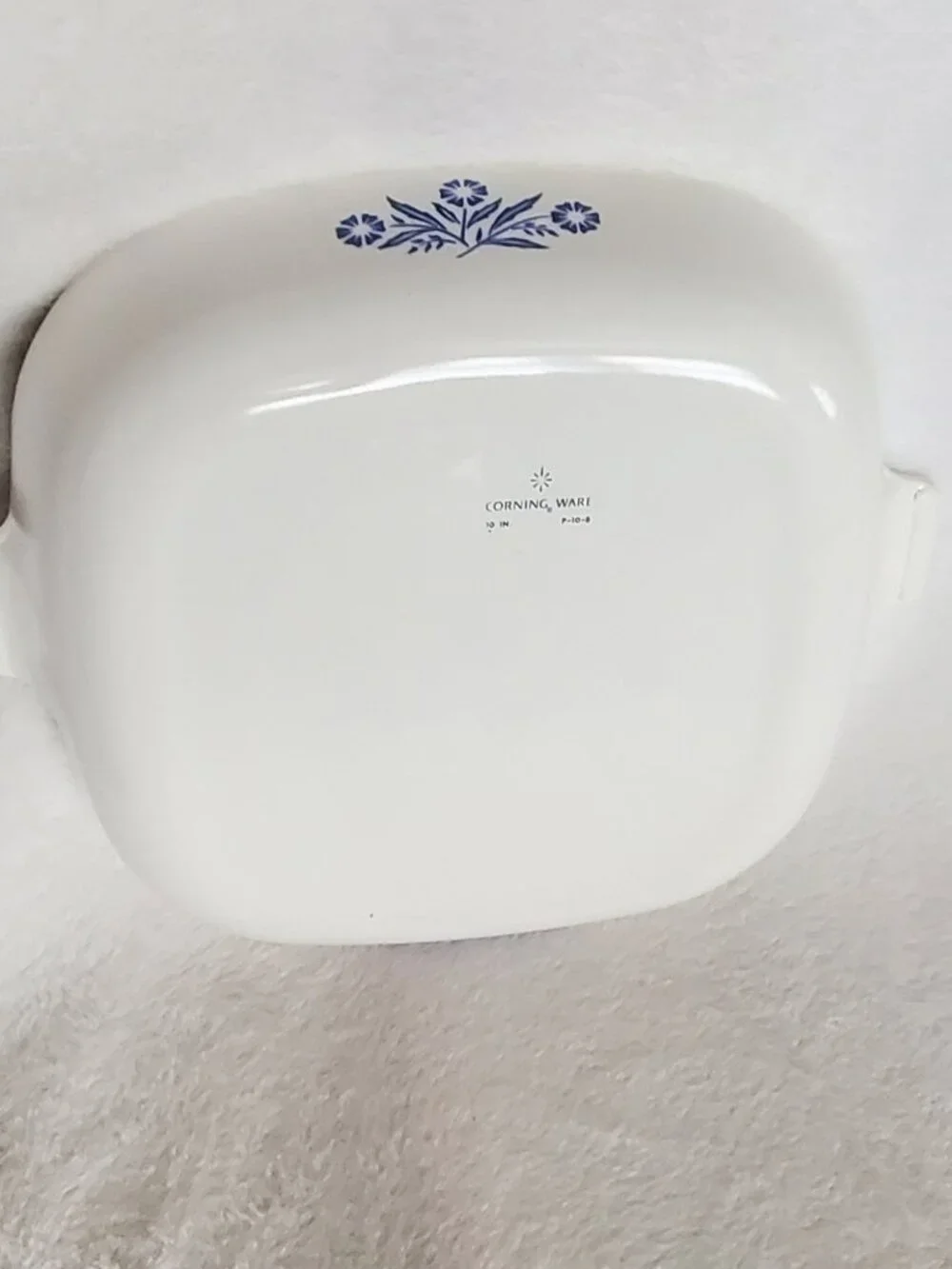 Blue Cornflower 10 In. P-10-B Casserole Dish w/Blue Cornflower Lid EUC!